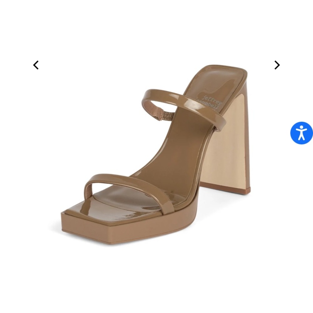 Jeffrey Campbell: Hustler (taupe patent)